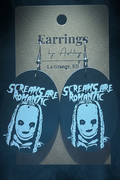 🖤 Screams Are Romantic Dangle Earrings