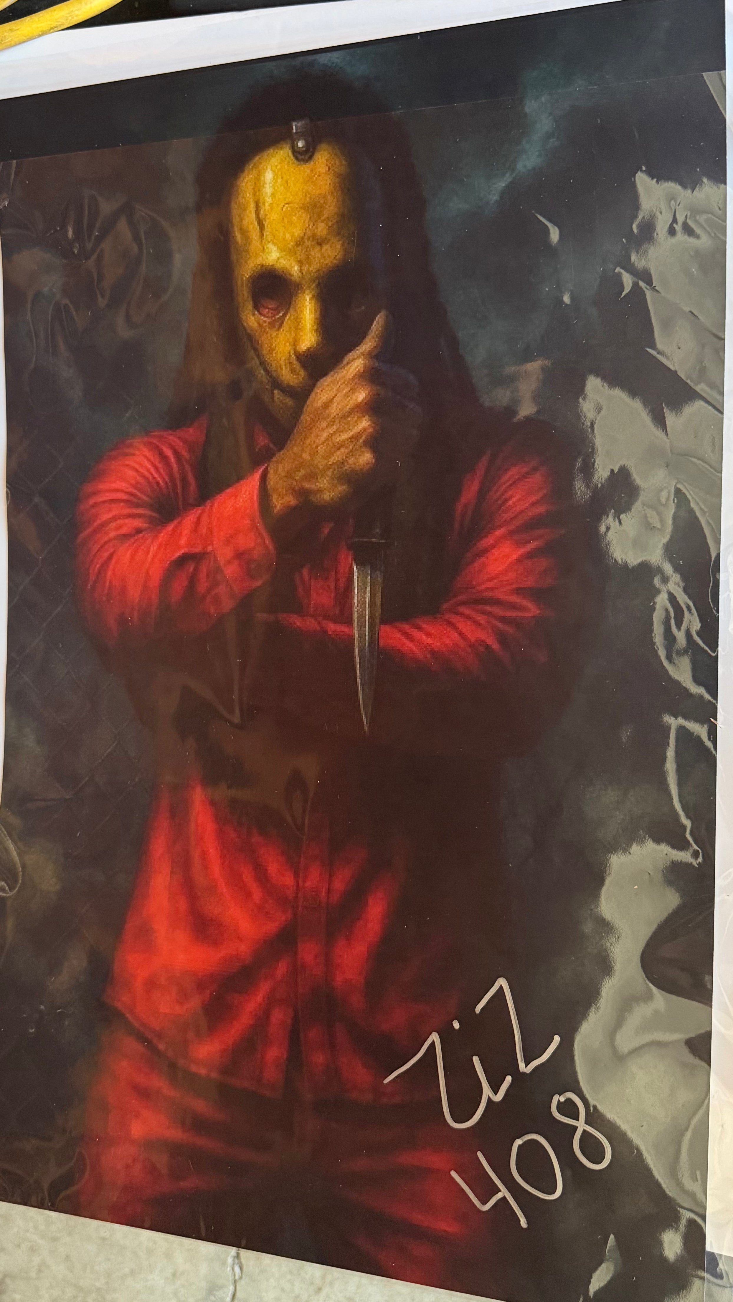 Zizzle  – Signed Horror Poster 11x17