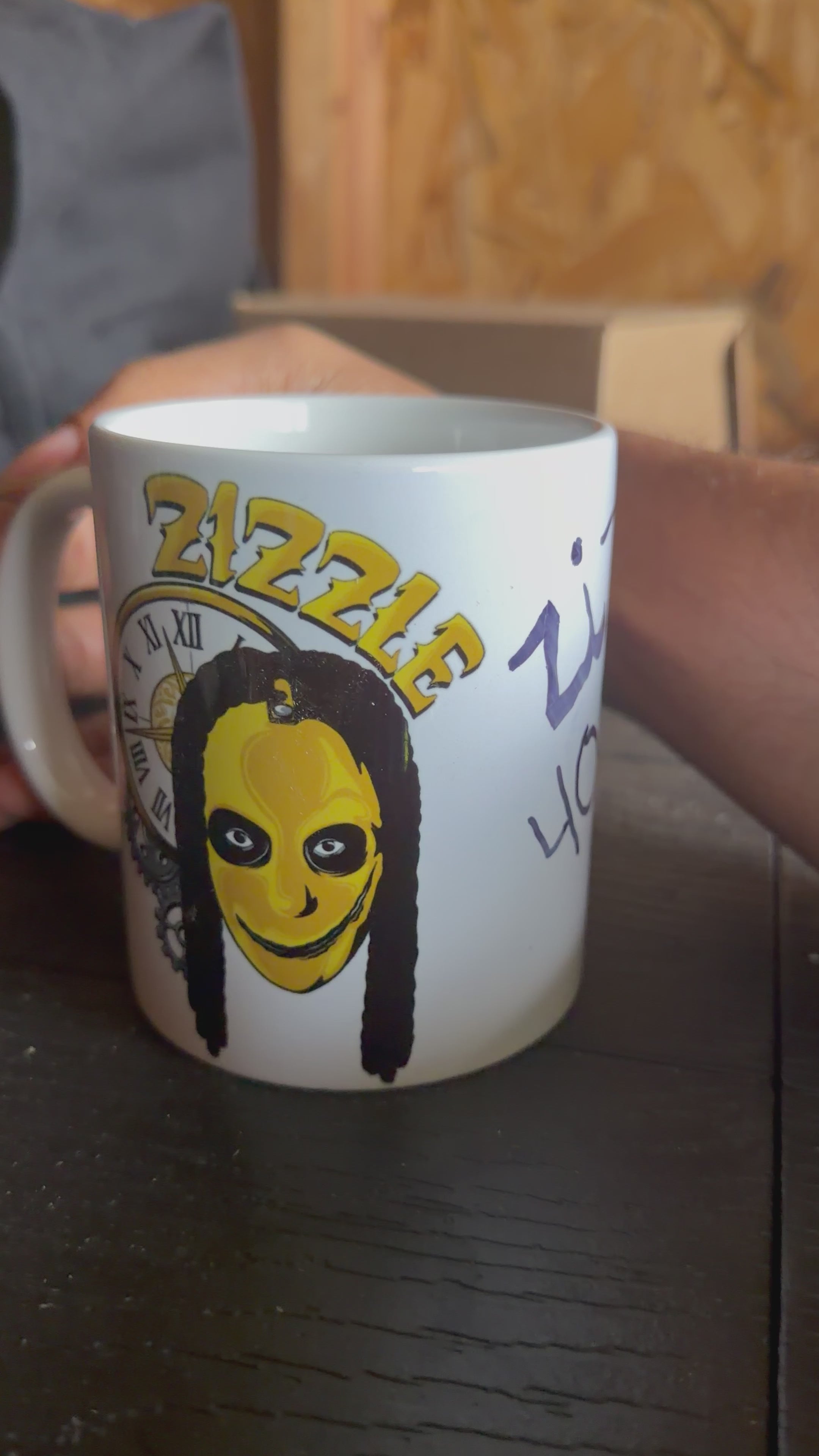Zizzle Signed Mug (Limited 1 of 4)